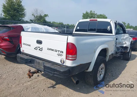 2004 Dodge Dakota Sxt из США, поврежденный, VIN 1D7HG12K64S662796